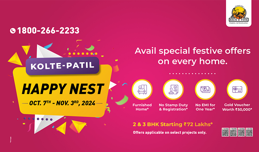 Why Kolte Patil’s Happy Nest Festival is the Best Time to Buy Your Dream Home